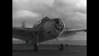 WW2 Escort Carrier Landings and Takeoffs -- "Baby Flattops"