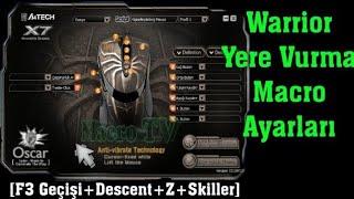 Warrior Yere Vurma Macro Ayarları   A4tech x7   Kusursuz En Serisi