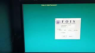 Fois System Run in new machine