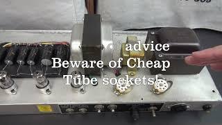 Beware low quality Fender tube guitar amp octal socket replacements Dont ruin your investment!