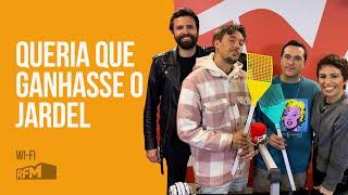 "Queria que ganhasse o Jardel" - D.A.M.A no WI-FI da RFM