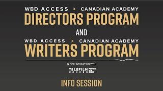 2024 WBD Access x Canadian Academy Programs Information Session