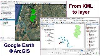 Convert KML ot Shape file || GIS || ArcGIS || Dipen Saha || Rainman