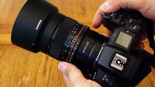 Samyang MF 85mm f/1.4 (for Canon RF and Nikon Z) lens review with samples