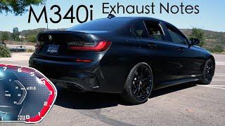 What an Everyday Performance Sedan Sounds Like | BMW M340i Exhaust Notes, Comfort and Sport Mode