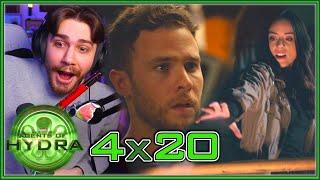 MCU FAN Watches AGENTS OF SHIELD 4x20 For The First Time! | Agents Of HYDRA 4x20 REACTION!!