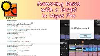 Removing Items with a Script in Vegas Pro