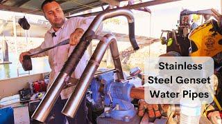 Stainless Steel Genset Waterpipes - Project Brupeg Ep. 357