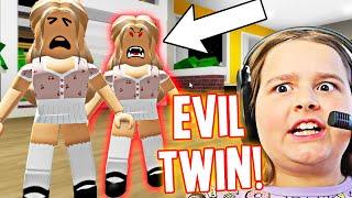 EVIL TWIN!! **BROOKHAVEN ROLEPLAY** | JKREW GAMING