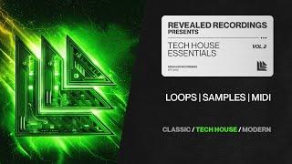 Tech House Essentials Vol. 2 (Loops, Samples, MIDI) | Sample Pack | Revealed