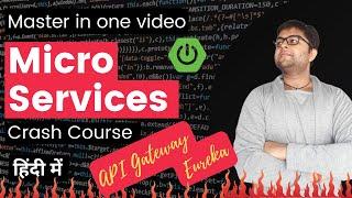  Microservices  Crash Course for beginners ||  Spring Boot || Hindi