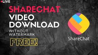 How to Download Videos from Sharechat Without Watermark (Malayalam) | No Watermark | Tech Liar