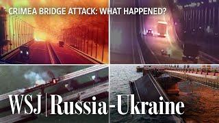 The Crimea Bridge Explosion, Analyzed | WSJ