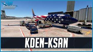 MSFS LIVE | Real World Southwest OPS | PMDG 737-800 | Memorial Day Stream | Denver to San Diego