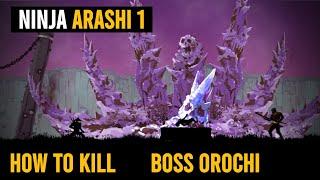 How To Kill Ninja Arashi Final Boss Orochi | Ninja Arashi Final Boss Fight