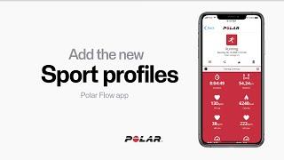 Polar Flow app | Add the new sport profiles