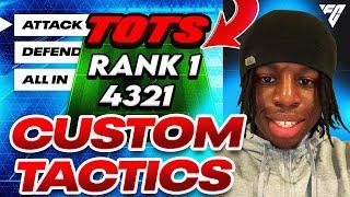The BEST 4321 Rank 1 CUSTOM TACTICS you need for Ultimate TOTS! FC24 Ultimate Team