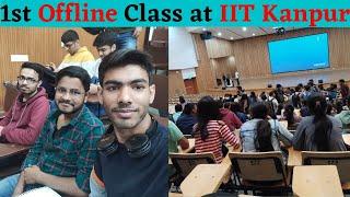 1st offline class at IIT Kanpur||MUST WATCH THIS VLOG||IIT Kanpur Vlog||#iitkv #iitk