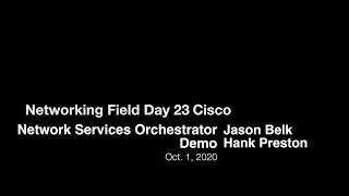 Cisco Network Services Orchestrator Demo