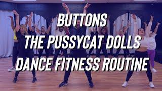 Buttons - The Pussycat Dolls - Dance Fitness - Zumba - Turn Up - Easy TikTok - FitDance