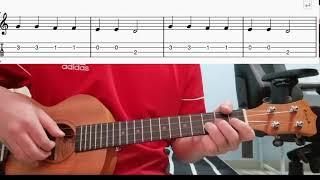 Twinkle Twinkle Little Star - Easy Beginner Ukulele Tabs With Playthrough Lesson