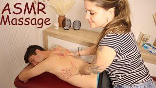 ASMR (REAL Person) Massage und Rückenbehandlung ft. @JuliaASMR  [DE/GER]
