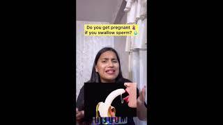 Do you get pregnant if you swallow sperm.Full HD 1080p MEDIUM new video 2022