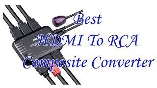  6 Best HDMI to RCA Converter 2022 || RCA to HDMI Converter Best Buy