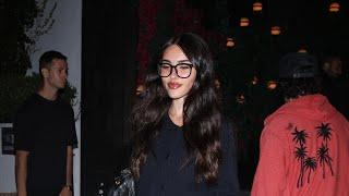 Madison Beer stuns in a chic ensemble while having dinner at Catch Steak