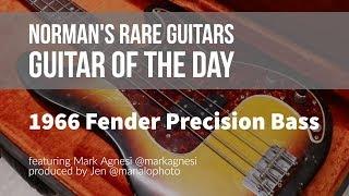 Norman's Rare Guitars - Guitar of the Day: 1966 Fender Precision Bass