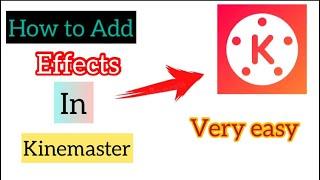 How to add effect in video with kinemaster | Technical Mamoon