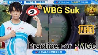 WBG Suk Play Global Version | WBG Suk Practice For PMGC | WBG Suk Live | wbg suk global gameplay |