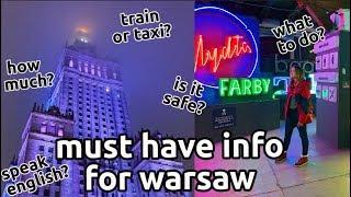 ultimate warsaw guide | practical tips you must know before visiting poland's capital