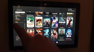 Plex libraries integrated on Hassio Tileboard