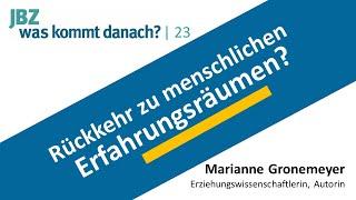 Marianne Gronemeyer über abstrakte Zahlen, Selberdenken  und erzählte Welt |  Was kommt danach? 23