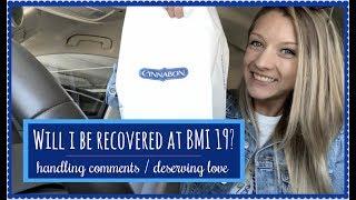 MY ANOREXIA RECOVERY // will I be recovered at BMI 19? // handling people's comments