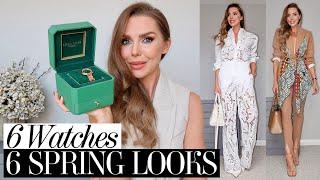 6 Watches for Women & HOW TO STYLE them for SPRING 2022 / ft. Lola Rose Gemstone Timepieces AD