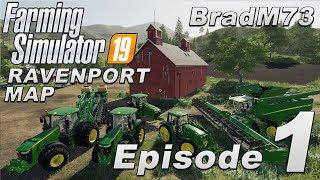 Farming Simulator 19 Let's Play - USA Map - Episode 1 - How to get started!!