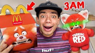 Do NOT Order TURNING RED HAPPY MEAL From McDonalds at 3AM!! Disney Pixar is CURSED!!