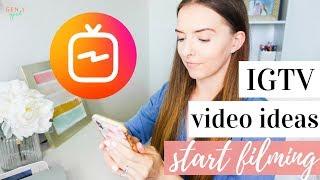 IGTV VIDEO IDEAS  | HOW TO GET STARTED ON IGTV | Kayla Buell