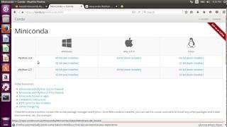 How to install miniconda and Jupyter on Ubuntu 16.04 Xenial