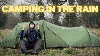 Wild Camping in Heavy Rain in my new Naturehike Tent