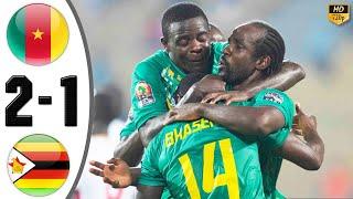 Cameroon vs Zimbabwe 2-1 Highlights & All Goals 2024 HD