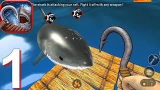 Survival on Raft: Ocean Nomad - Gameplay Walkthrough Part 1 (Android, iOS)