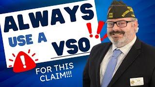 ALWAYS Use A VSO When Filing This Type Of Claim For VA Disability Ratings