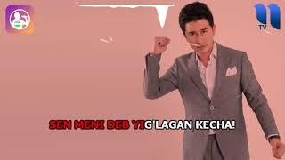 Alisher Zokirov - Yig'lagan kecha O'ZBEKCHA KARAOKE