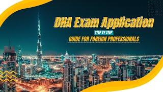 DHA Exam Application | Step by step guide for Foreign Professionals