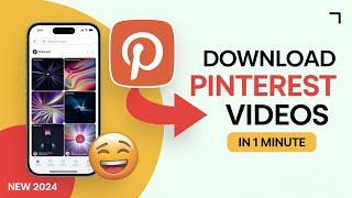 Pinterest Se Video Download Kaise Kare (2024) | How To Download Video Pinterest App