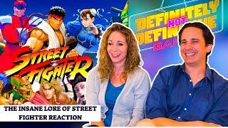 The Insane Lore of Street Fighter Reaction