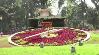 Flower Clock : Lalbagh Botanical Garden Bangalore